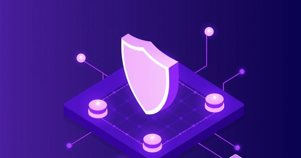 Isometric diagram showing VPN privacy mechanisms including kill-switch, no-logs, and jurisdiction safeguards
